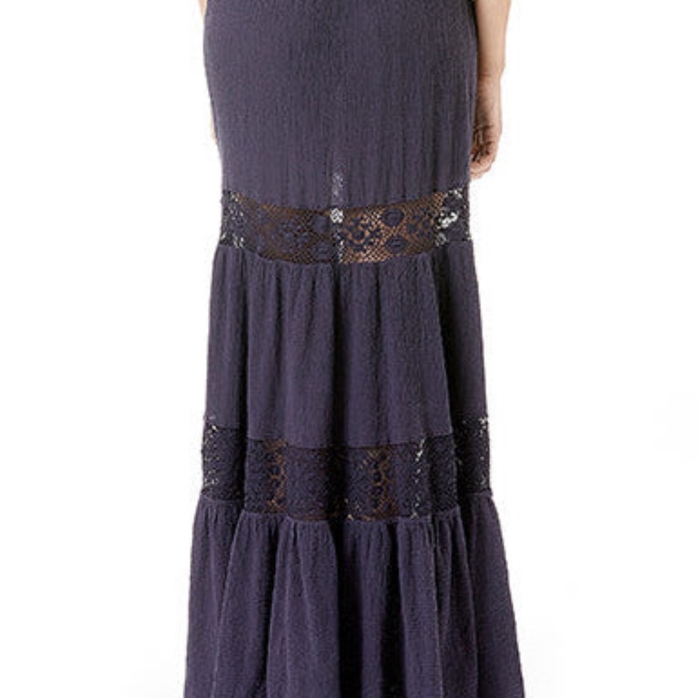 NWT Michelle Jonas Collection batwing sleeve Hippy Gauze Dress Size M